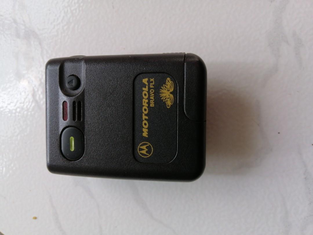 MOTOROLA Vintage Flex Pager Beeper A05BEB5812AA In Black