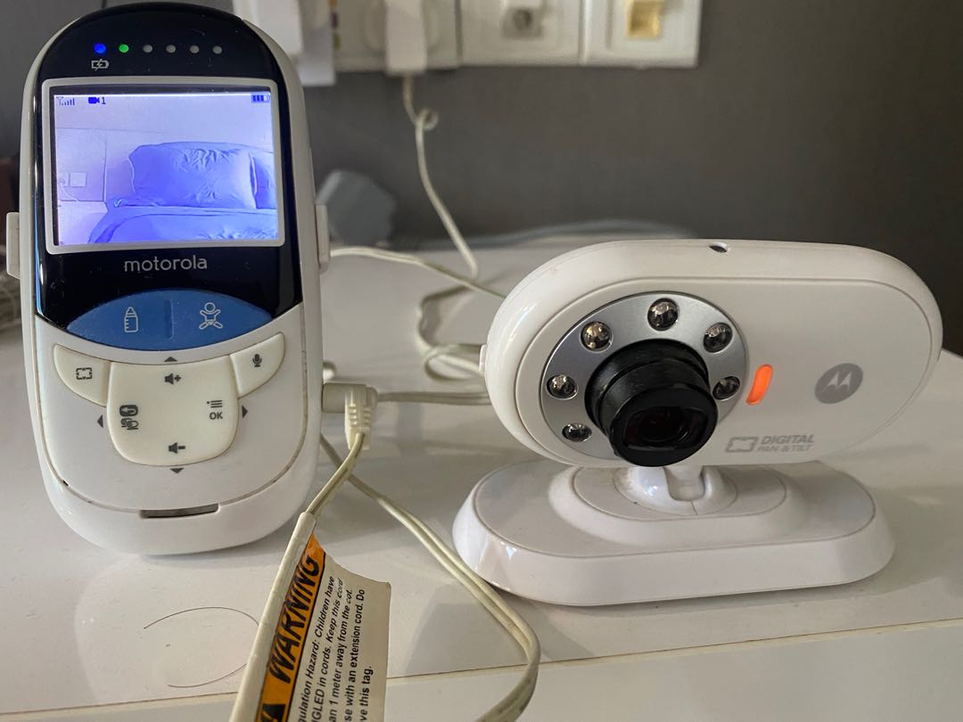 motorola mbp622 video baby monitor 2.4 inch