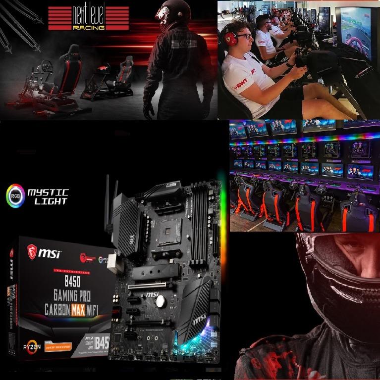 Msi B450 Gaming Pro Carbon Max Wifi 3y Last 1 Pcs To Clear On Offer Ready Stock Razer Lg Dell Logitech Asus Fiddo Dyu Camera Car Bmw Ferrari Mercedes Nikon Canon