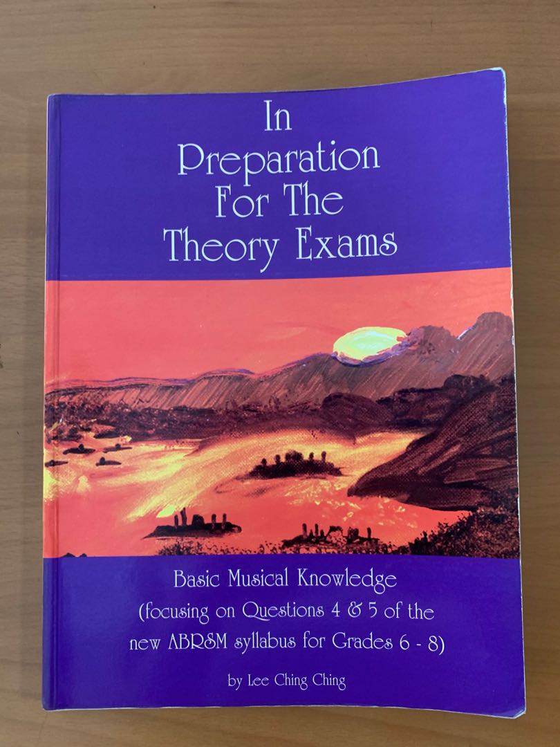 Music Theory book for Grade 68, Books & Stationery