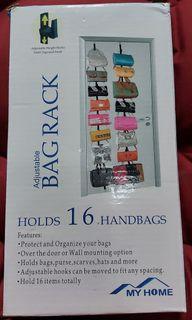 My Home Adjustable Bag Rack