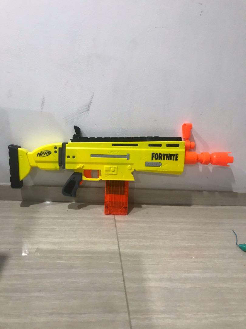 Nerf Gun Fortnite Scar L Toys Games Others On Carousell