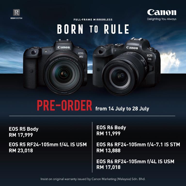 canon r6 prices