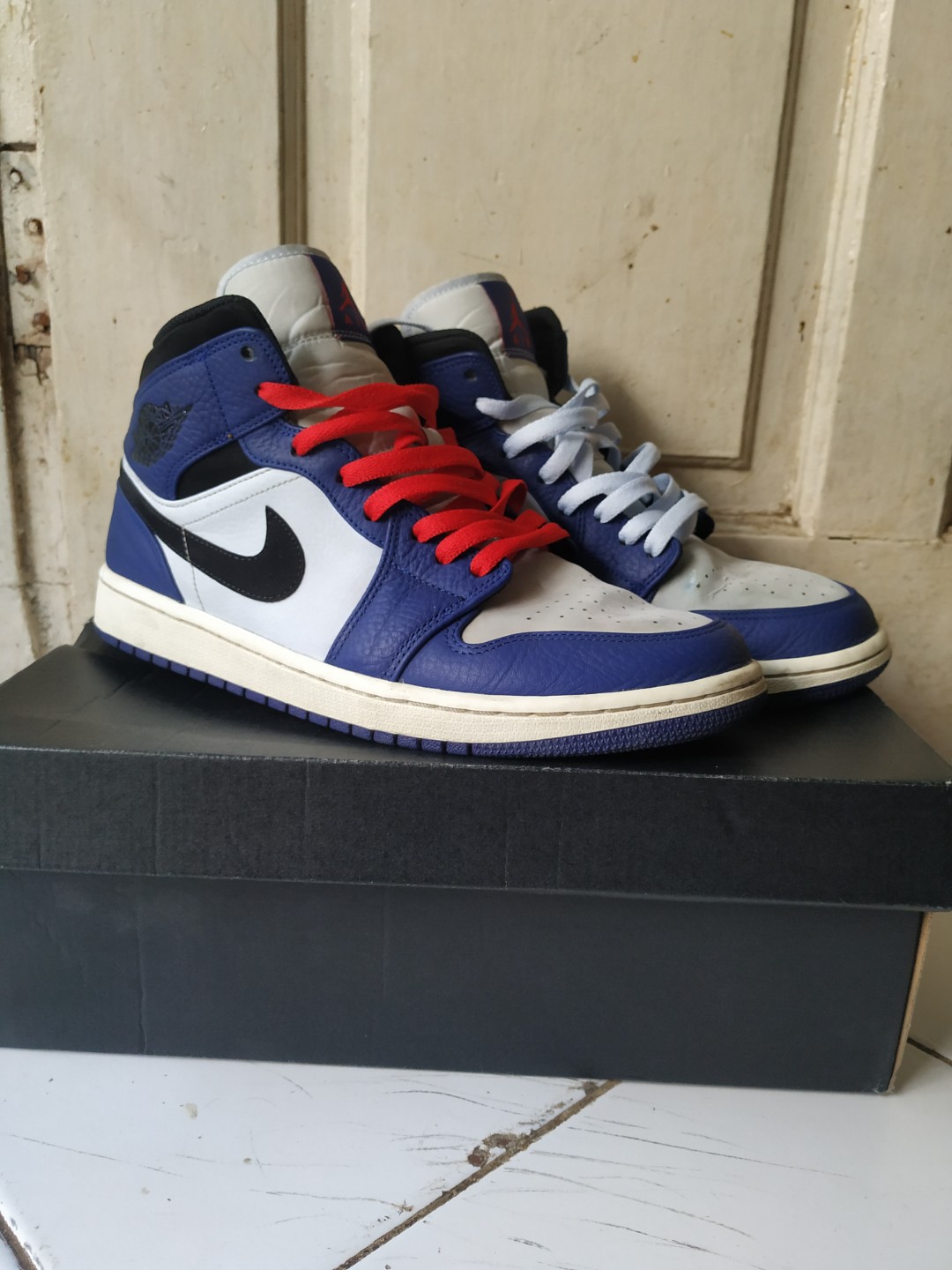 Nike Air Jordan 1 mid se deep royal 