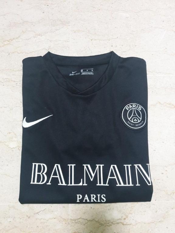 Nike Balmain PSG Men's Dri-Fit Tee (Size S), Men's Fashion, Tops & Sets ...