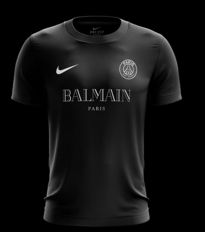 Nike Balmain PSG Men's Dri-Fit Tee (Size S), Men's Fashion, Clothes, Tops on Carousell