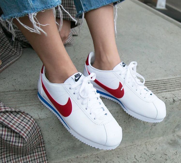 NIKE CORTEZ Forrest Gump, Women's Fashion, Shoes, Sneakers on Carousell