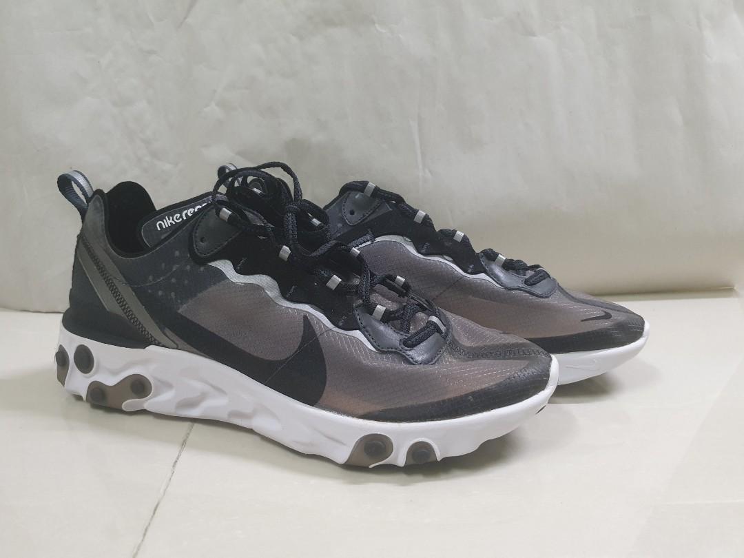 nike react element 87 black anthracite