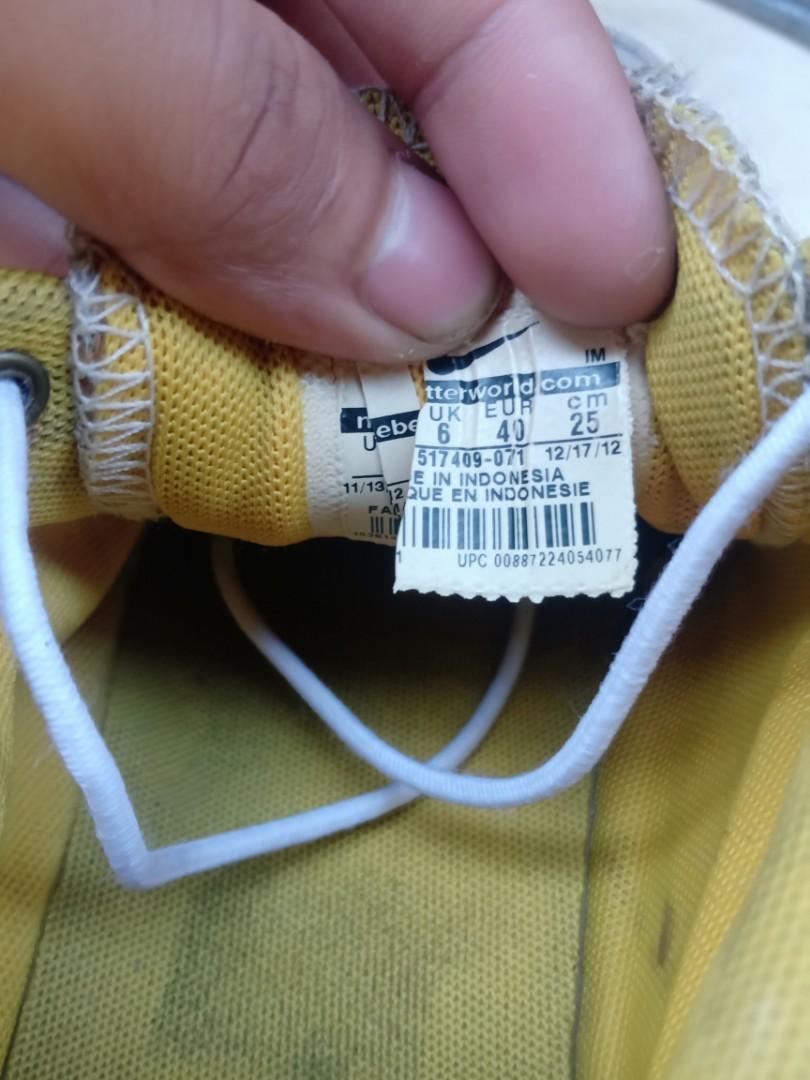 NIKE WARDOUR CHUKKA GREY YELLOW 517409-071