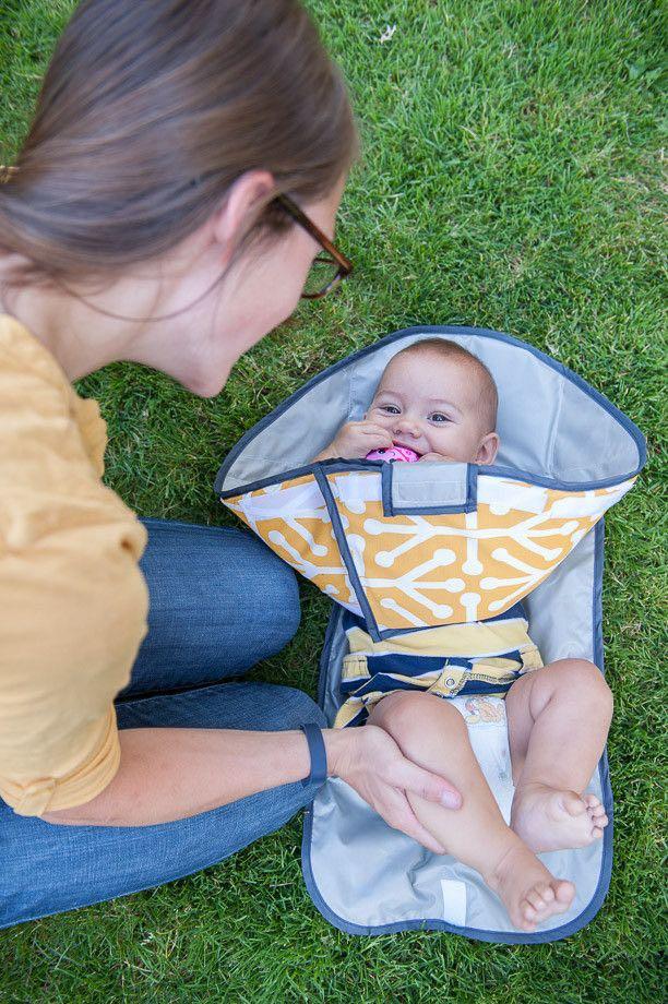 Hands free changing pad hotsell