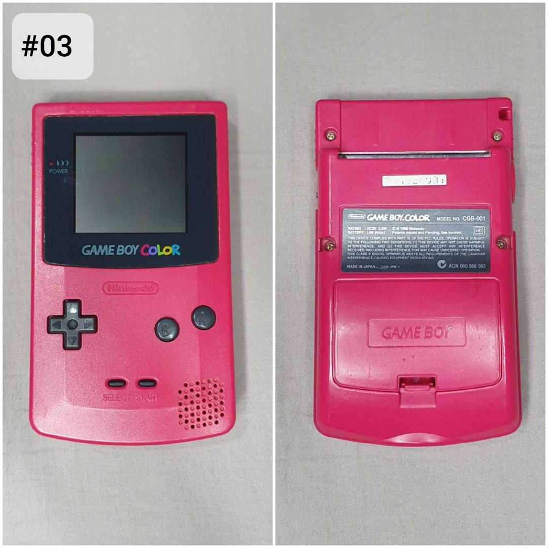 Original Working Watermelon Red Gameboy Color Gameboy Colour Game Boy 3ds Gba Video Gaming Video Game Consoles Others On Carousell