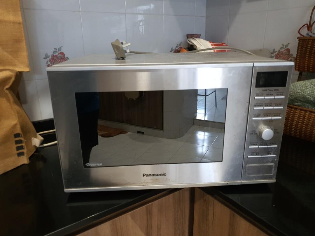 Panasonic 1100w microwave and convection oven, TV & Home Appliances