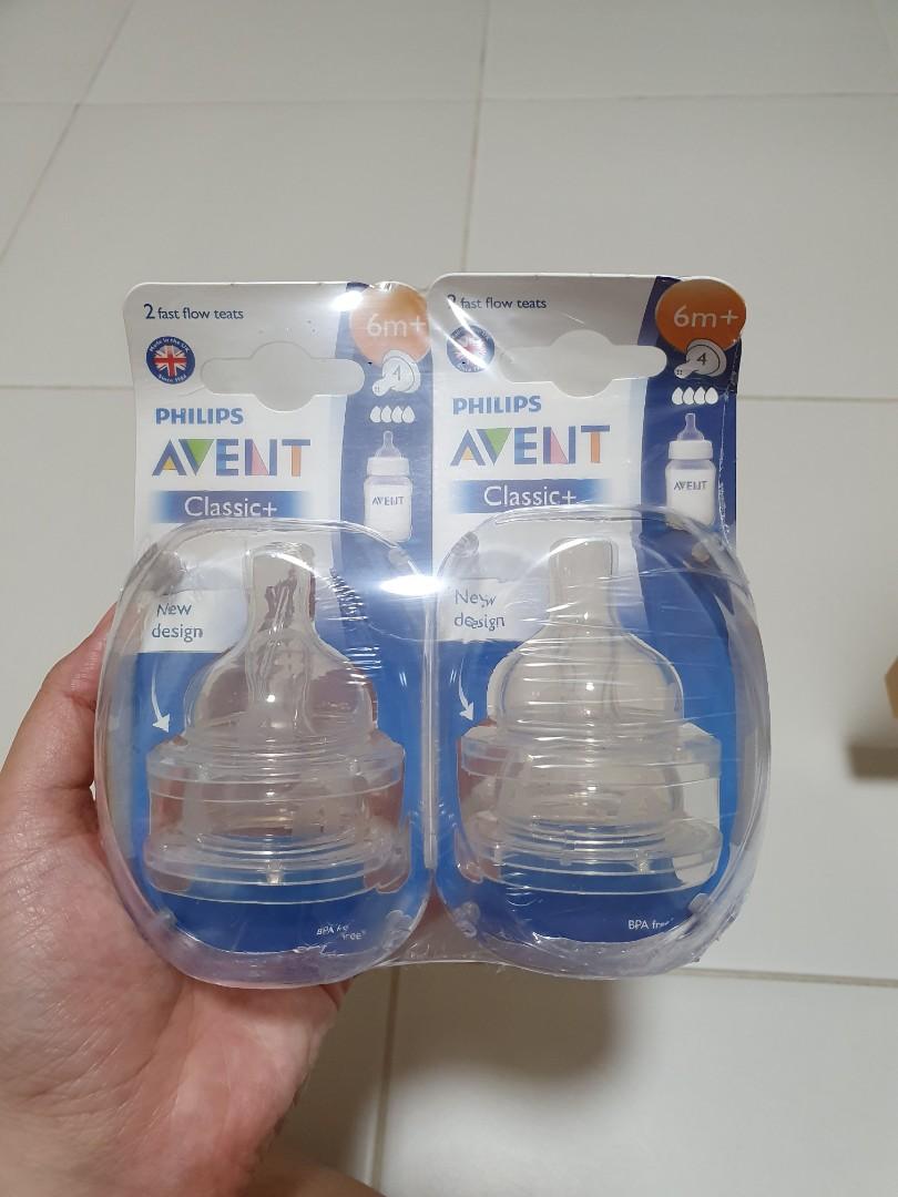 avent classic teats size 3