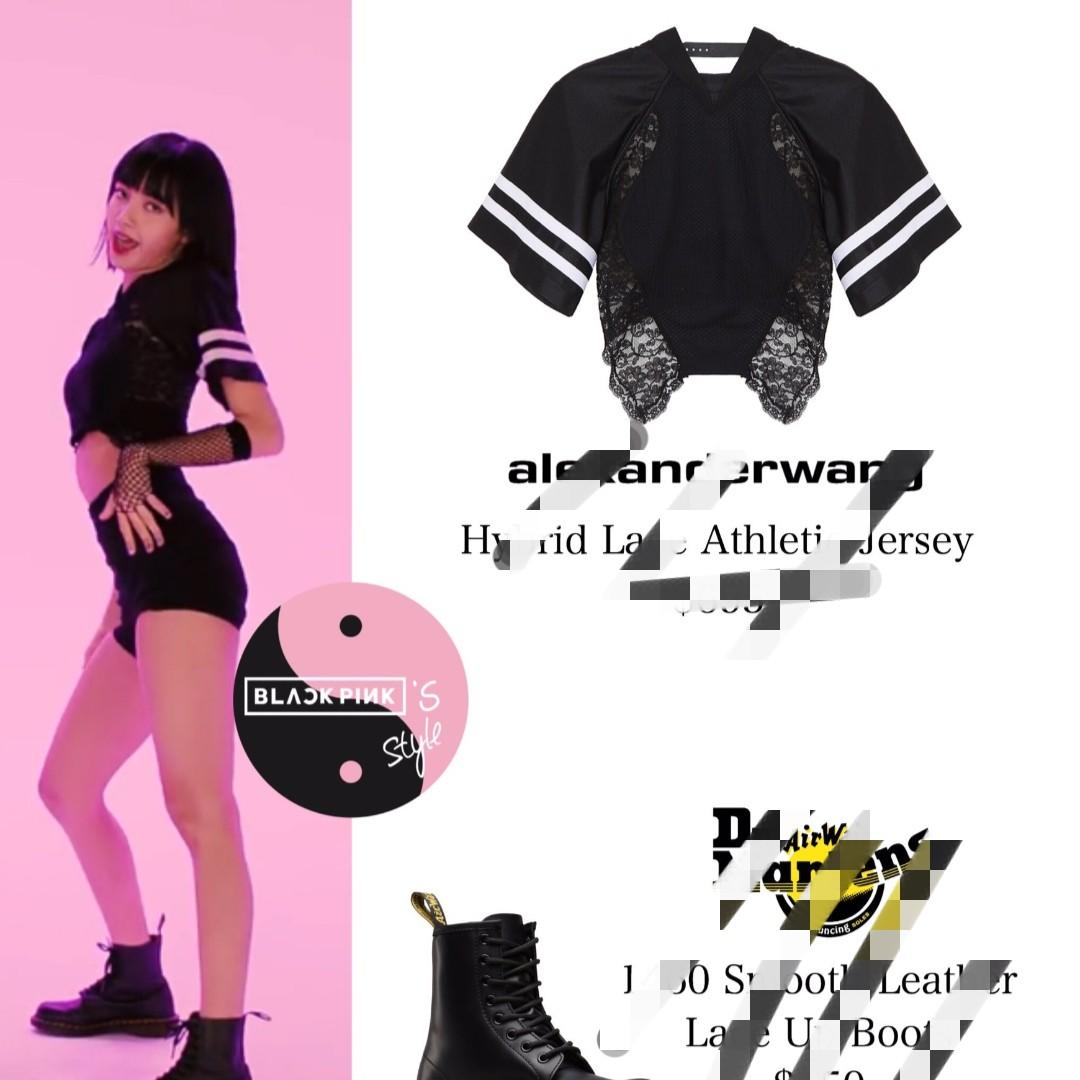 Po Blackpink Lisa How You Like That Dance Practice Full Outfit Anh Apparel Hobbies Toys Memorabilia Collectibles K Wave On Carousell