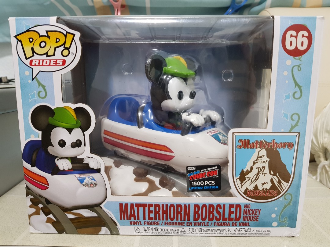 matterhorn bobsled mickey funko pop