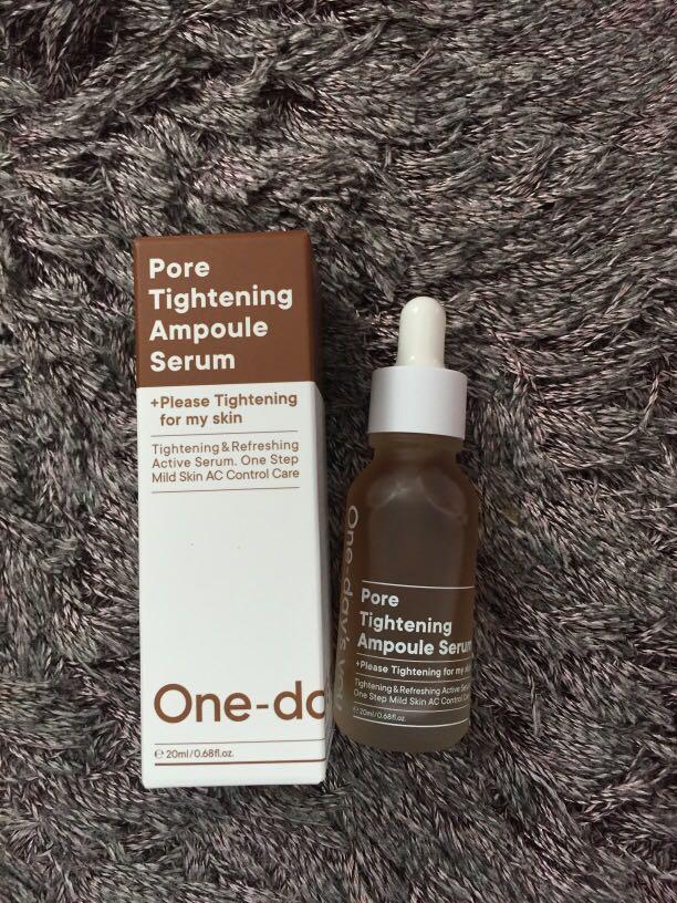 pore tightening ampoule serum