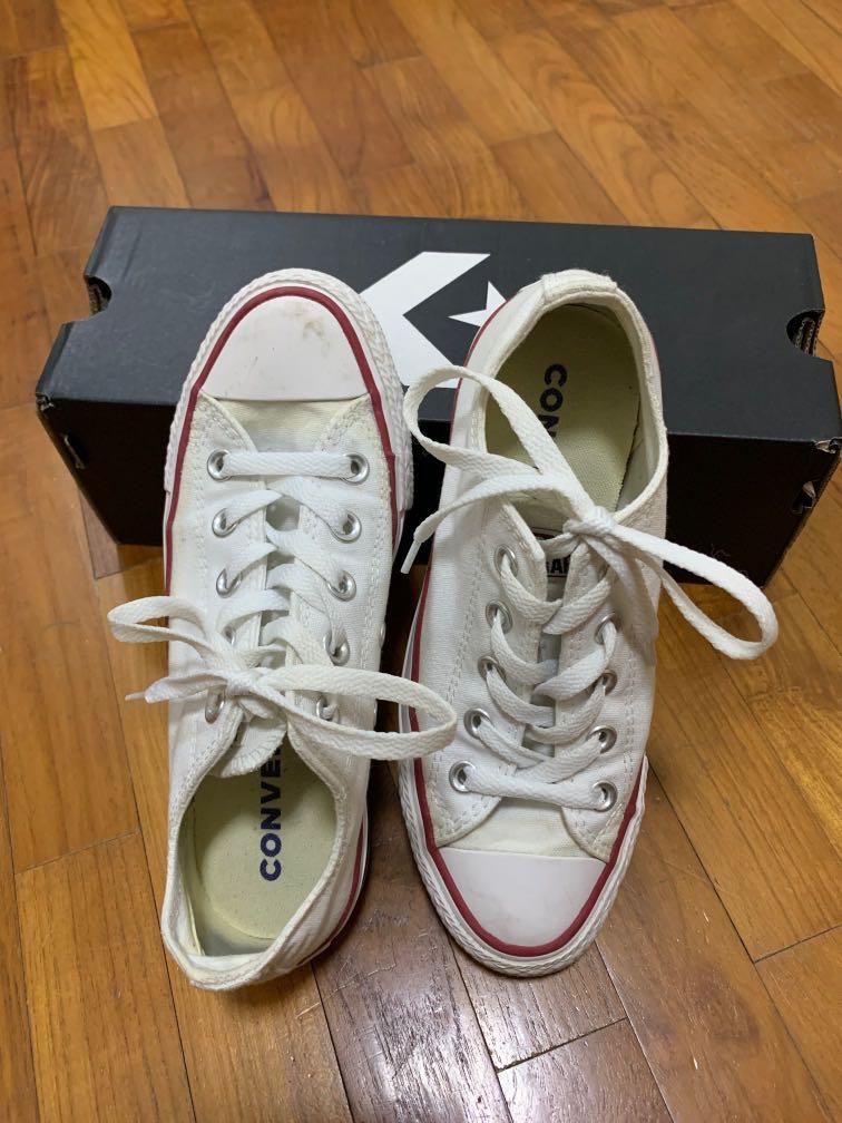 White converse clearance on sale