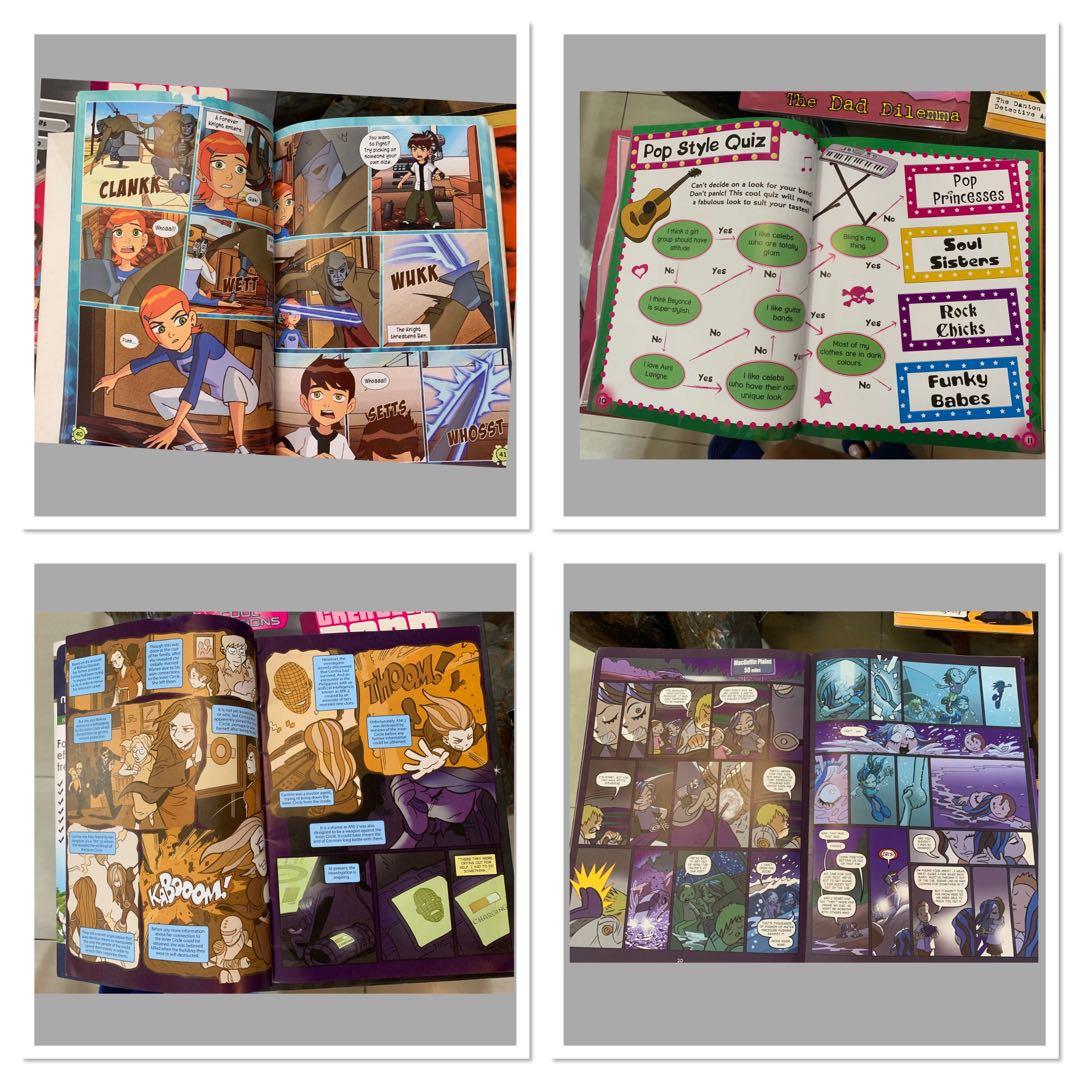 Private Iris (2), Ben10 comics, Star Wars (Scholastic), Great Band (activity book) (Category: Comics & Manga) located in Quezon City. Submitted by prc15 (Listing ID 1021535941, Image 2). Description: Well maintained. Complete pages. Pickup location:Quezon City.
