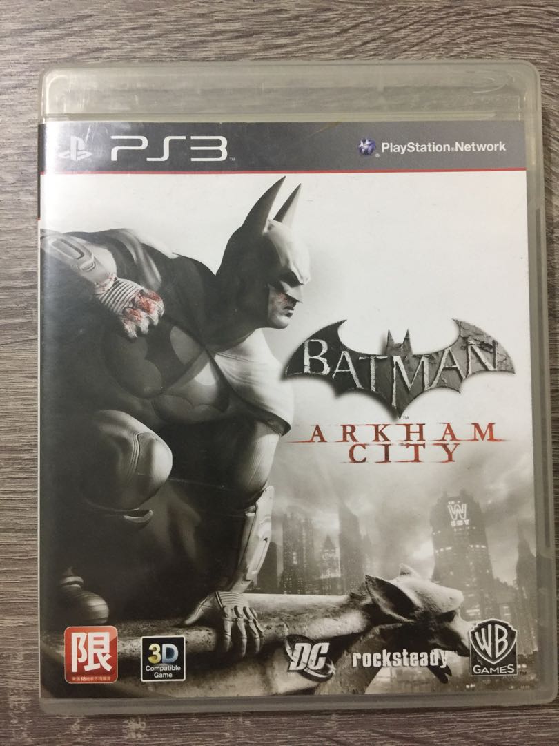 PS3 Batman Arkham City, Video Gaming 