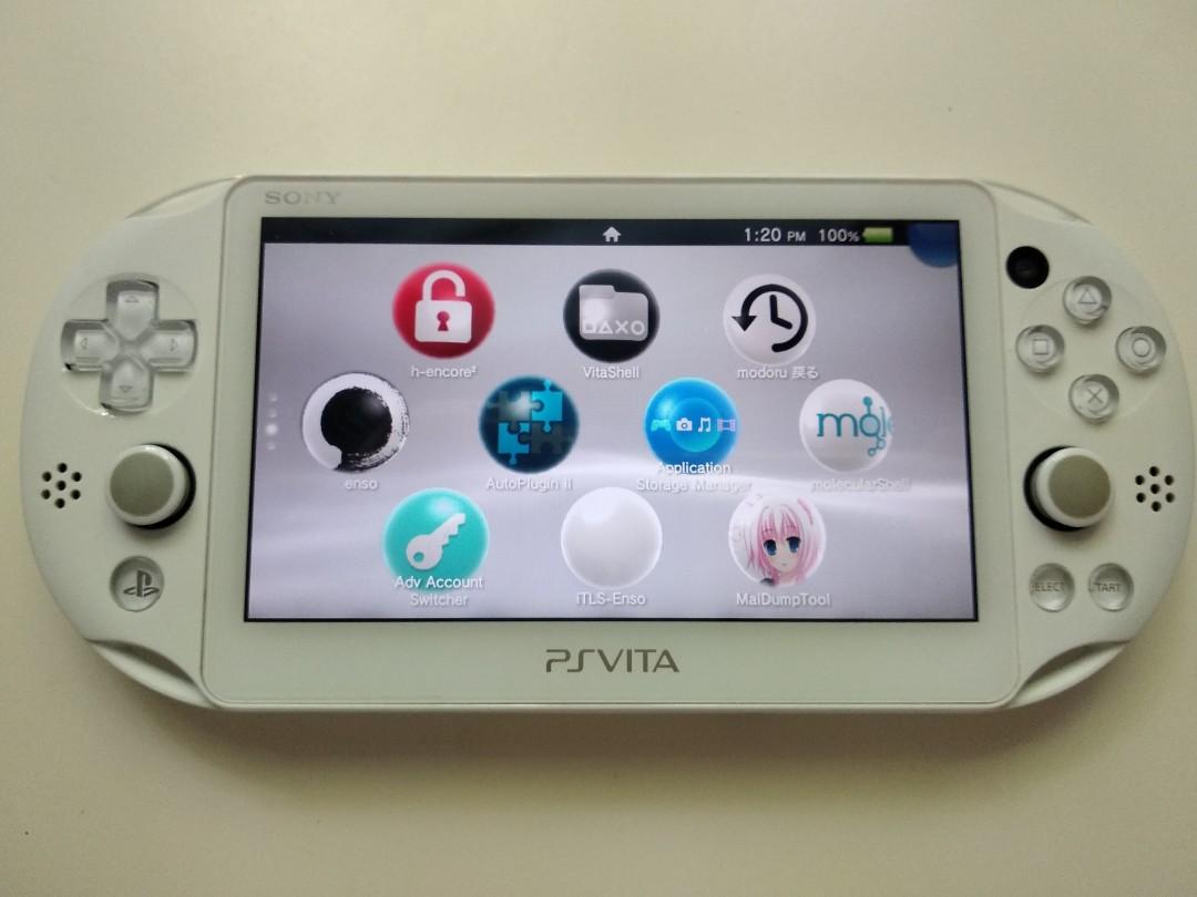 psvita PSV PS Vita 2006 (全白色) 己固化white, 電子遊戲, 電子遊戲機