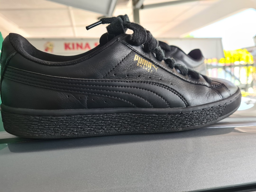 puma basket classic lfs black