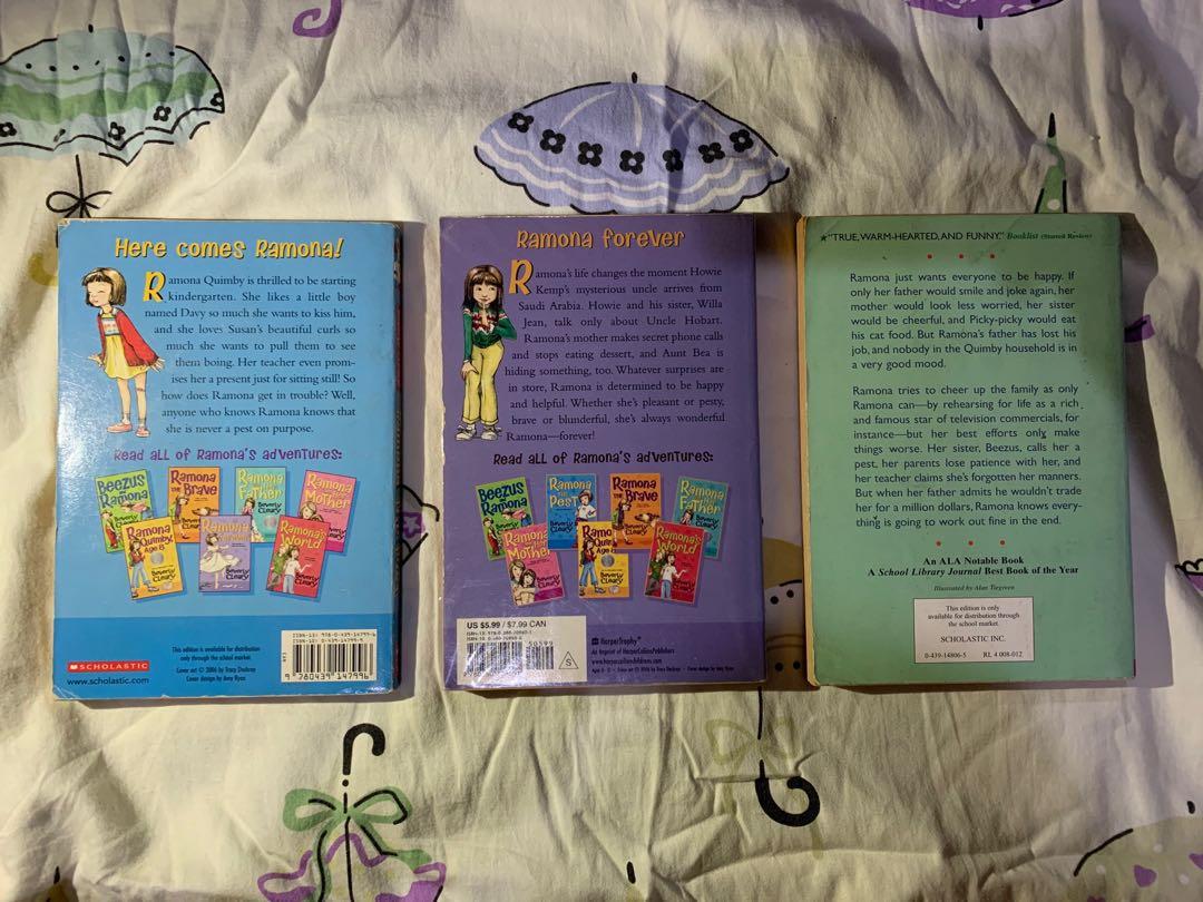Ramona Books Bundle (Category: Storybooks) located in Naga. Submitted by aubrey.declutter (Listing ID 1021792919, Image 2). Description: DM me for more details : ).