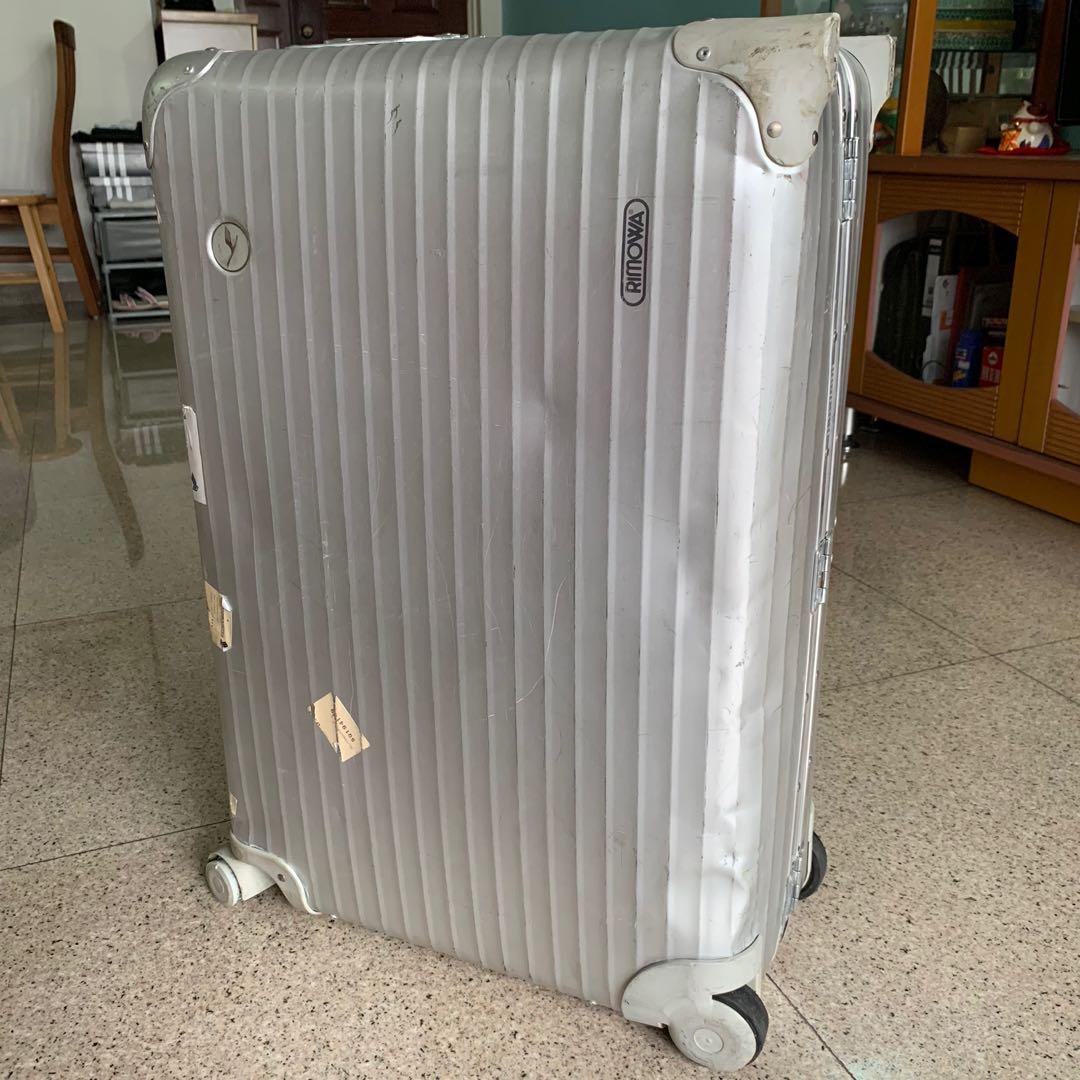 old rimowa suitcase
