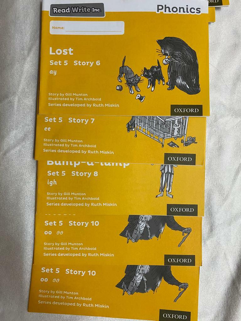 Read Write inc( Oxford)小學幼兒英文故事書自學英文寓教於樂, 興趣及遊戲, 書本 & 文具, 小說 & 故事書 ...