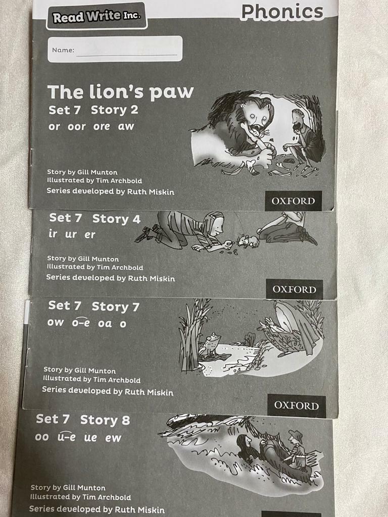 Read write inc ( Oxford)小學英文幼兒故事書, 興趣及遊戲, 書本 & 文具, 小說 & 故事書 - Carousell