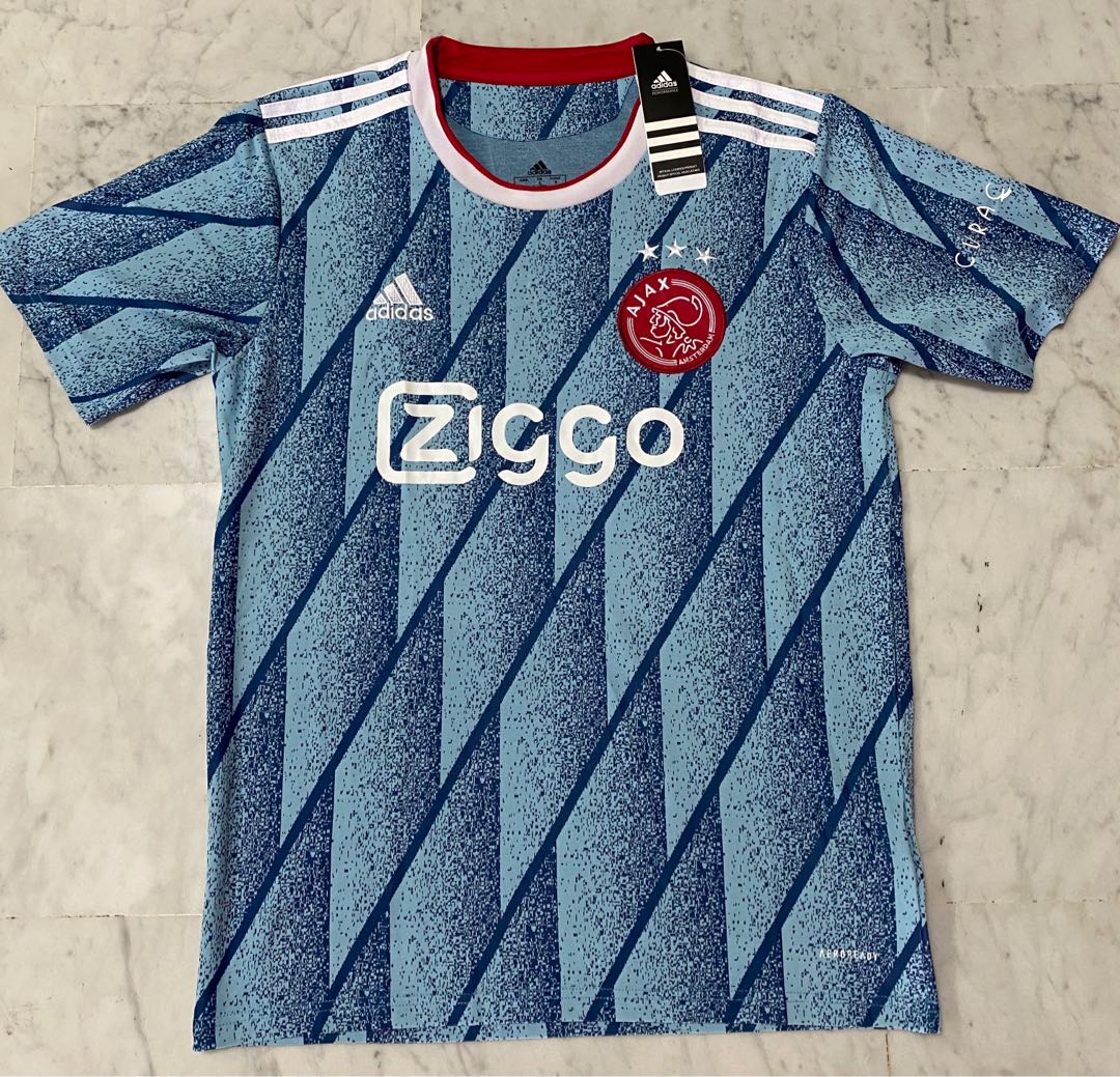 Ready Stock Ajax Away Jersey 20 21 Size S Sports Sports Apparel On Carousell