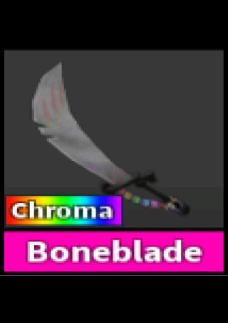 Roblox Mm2 Chroma Boneblade Murder Mystery 2 Roblox Roblox Toys Games Video Gaming In Game Products On Carousell - mm2 roblox toys games video gaming in game products on carousell
