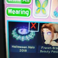 Roblox Royale High Halloween Halo 2018 Toys Games Video Gaming In Game Products On Carousell - halo roblox
