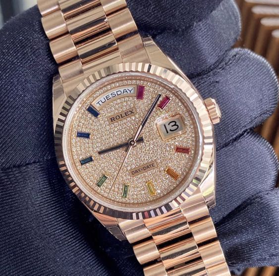 rainbow rolex day date