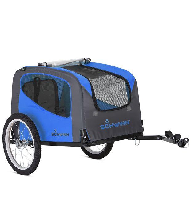 Schwinn Rascal Bike Pet Trailer, For Small and Large Dogs, Sports