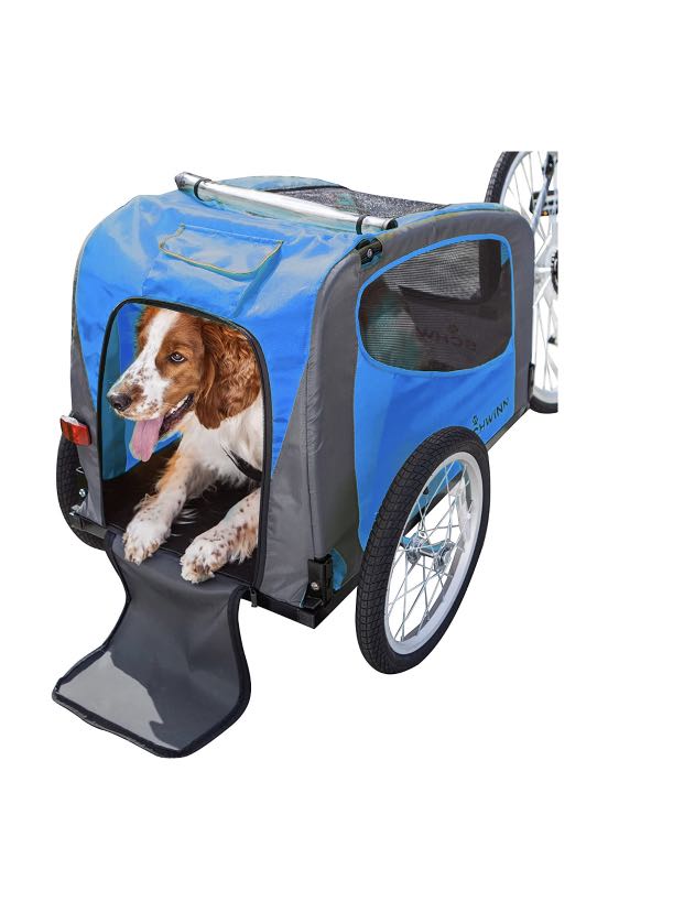 Schwinn Rascal Bike Pet Trailer, For Small and Large Dogs, Sports