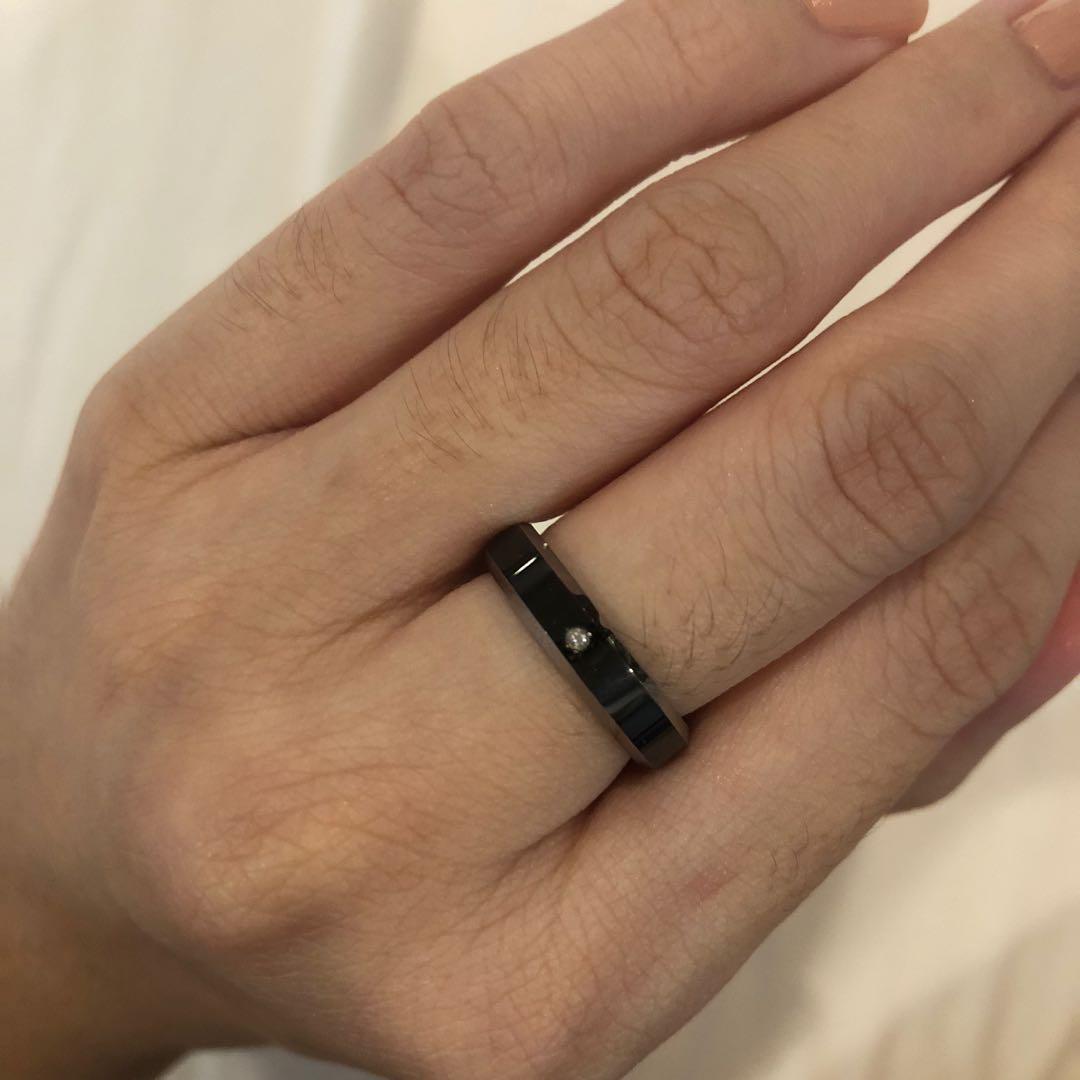 Silverworks black ring sale