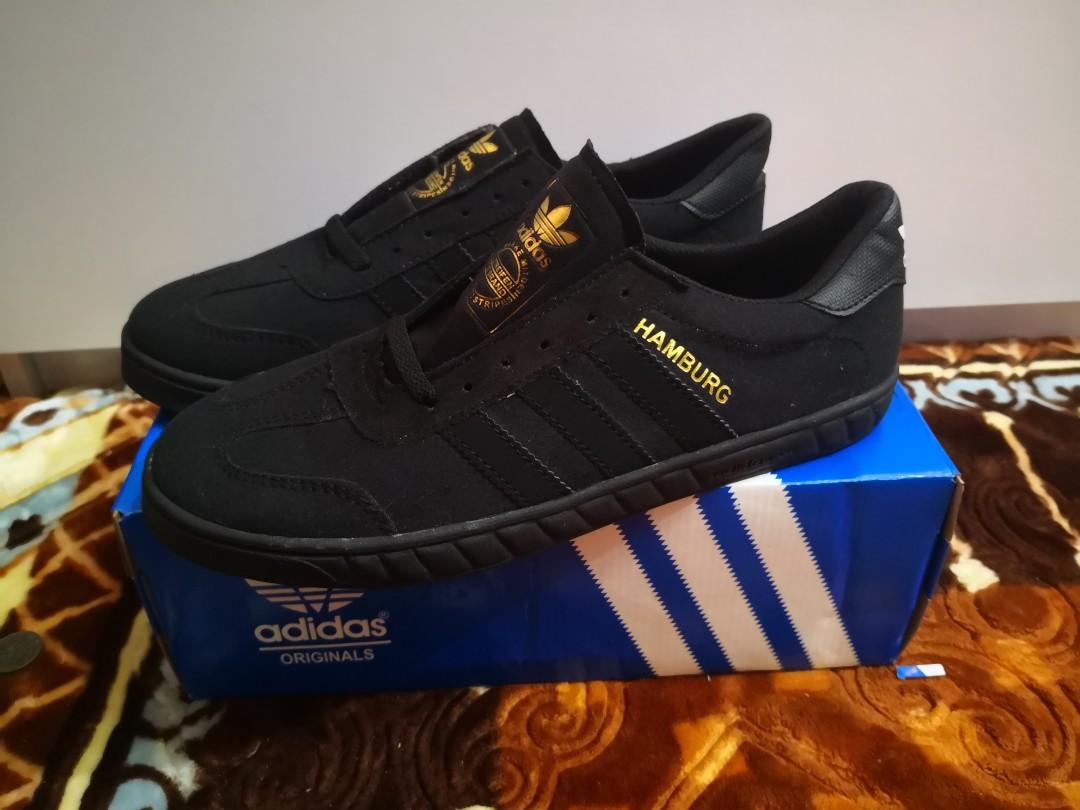 adidas hamburg all black