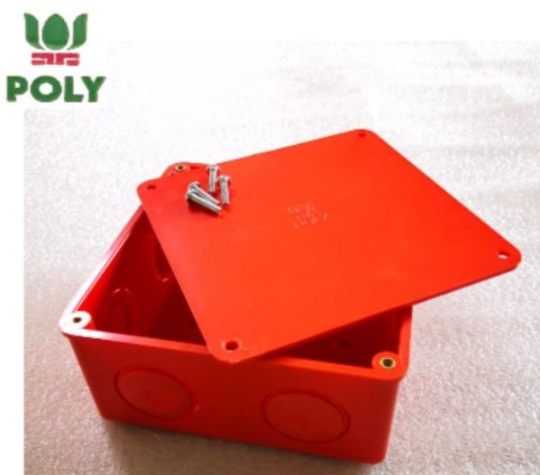 Square PVC box for electrical, TV & Home Appliances, Electrical