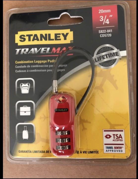 stanley tsa lock