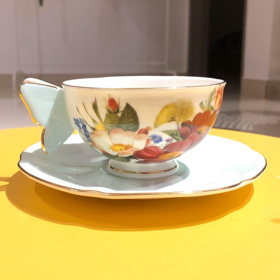 Stechcol Tea Set 12pcs fine bone china, Furniture & Home Living, Kitchenware & Tableware