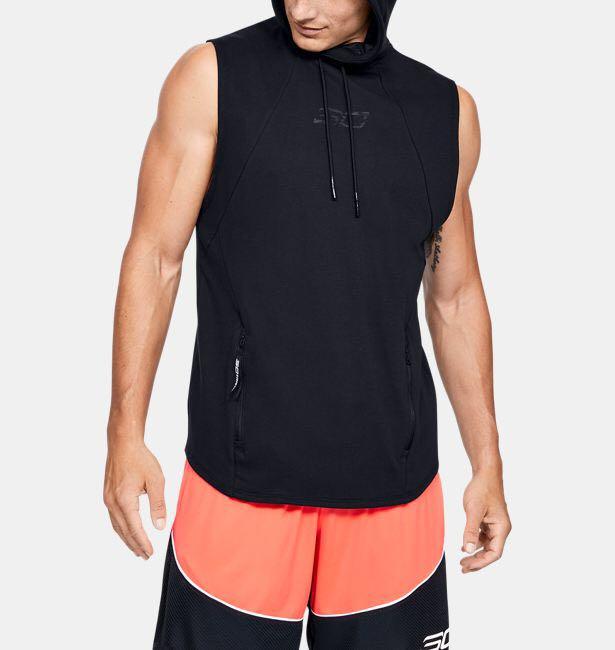 Steph curry sleeveless hoodie store