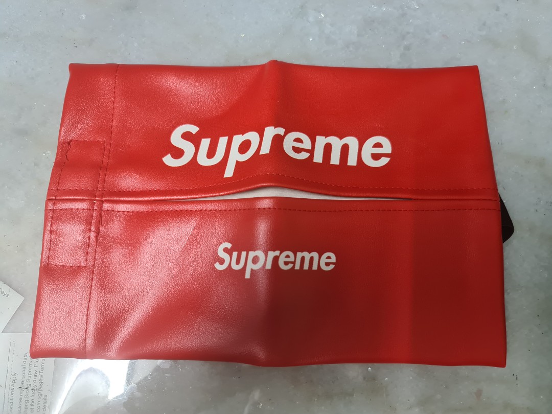 supreme tissue box