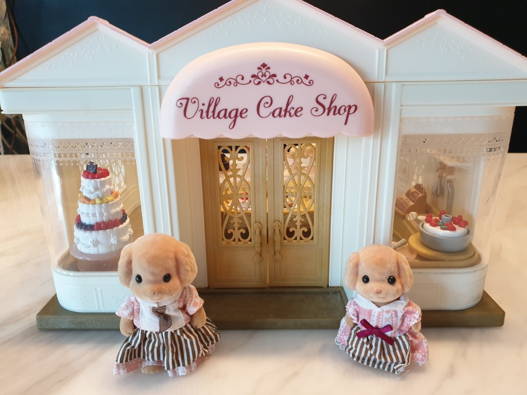 Sylvanian families village cake shop on sale