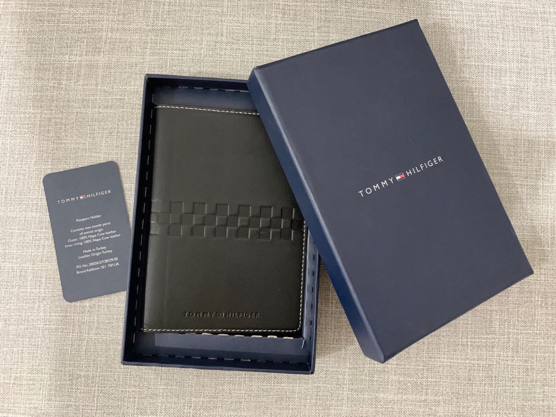 Tommy Passport Holder, Men's Fashion, Watches & Accessories, Wallets & on Carousell