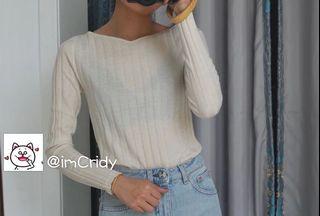 Toteme cashmere silk wool knit top