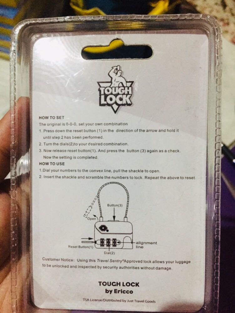 Tough Lock (Category: Locks, Doors & Gates) located in Santa Rosa. Submitted by amnebre (Listing ID 1021744945, Image 3). Description: Tough Lock original price P429.75 Everytime u buy you help me fund for my daughters medicine for her heart condition❤️😊. #treasure4.