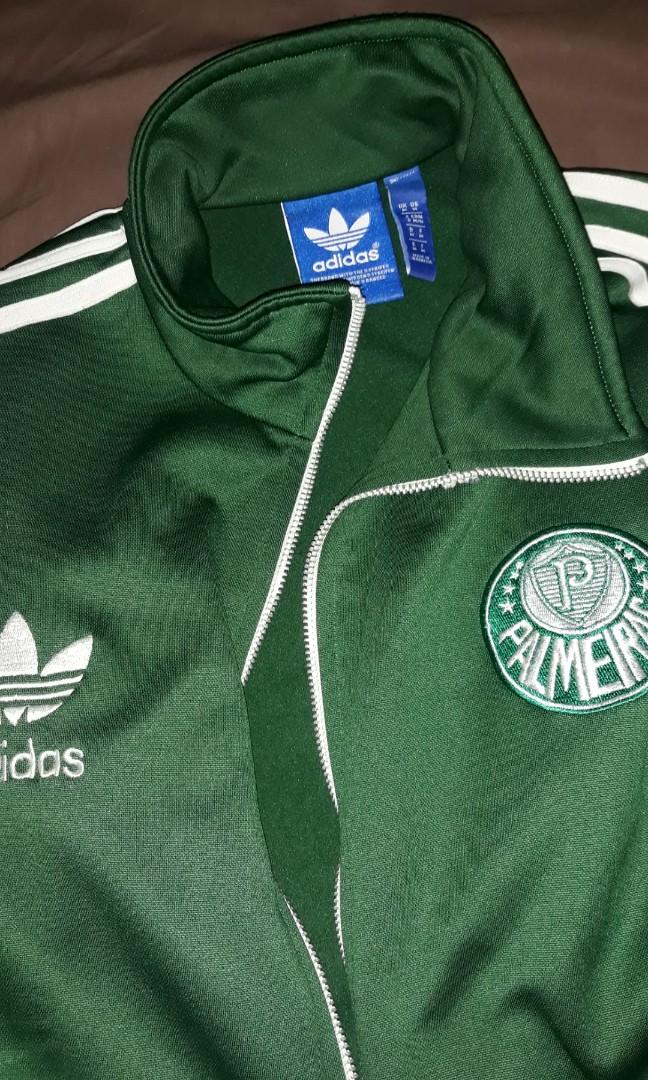Tracktop Adidas Palmeiras Original Fesyen Pria Pakaian Atasan di Carousell