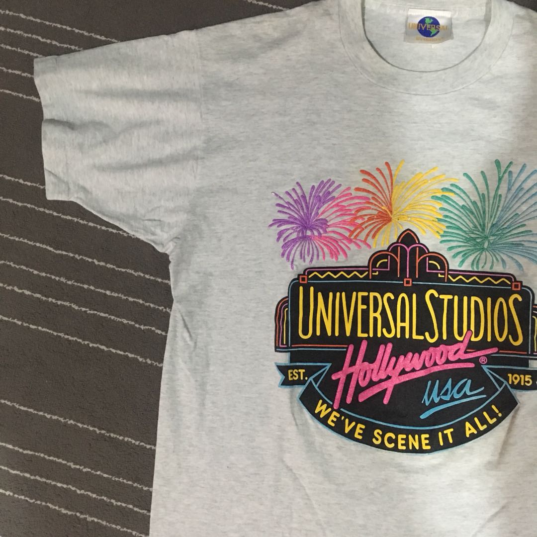 Vintage Universal Studios Hollywood USA t-Shirt, Men's Fashion