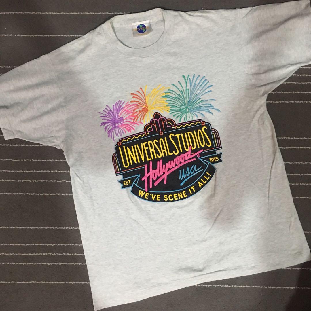 Vintage Universal Studios Hollywood USA t-Shirt, Men's Fashion