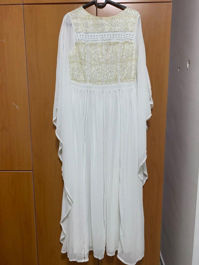 zalia kaftan dress